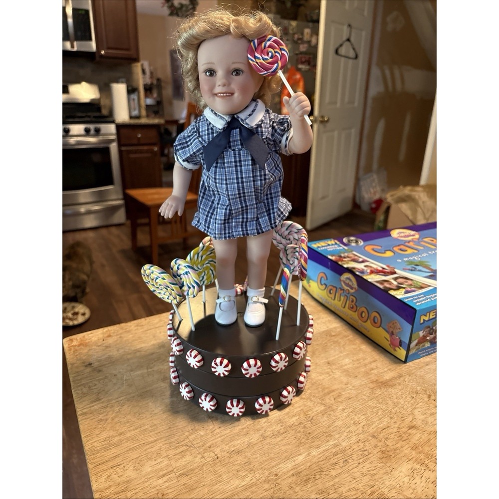 Shirley Temple Singing Figure On The Good Ship Lollipop